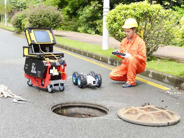 王下乡管道机器人检测